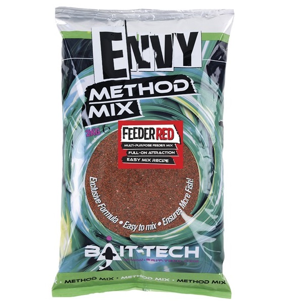 Fotografie Bait-Tech krmítková směs Envy Method Mix Feeder Red 2 kg