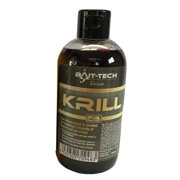 BAIT-TECH Tekutý posilovač Deluxe Krill (250ml)