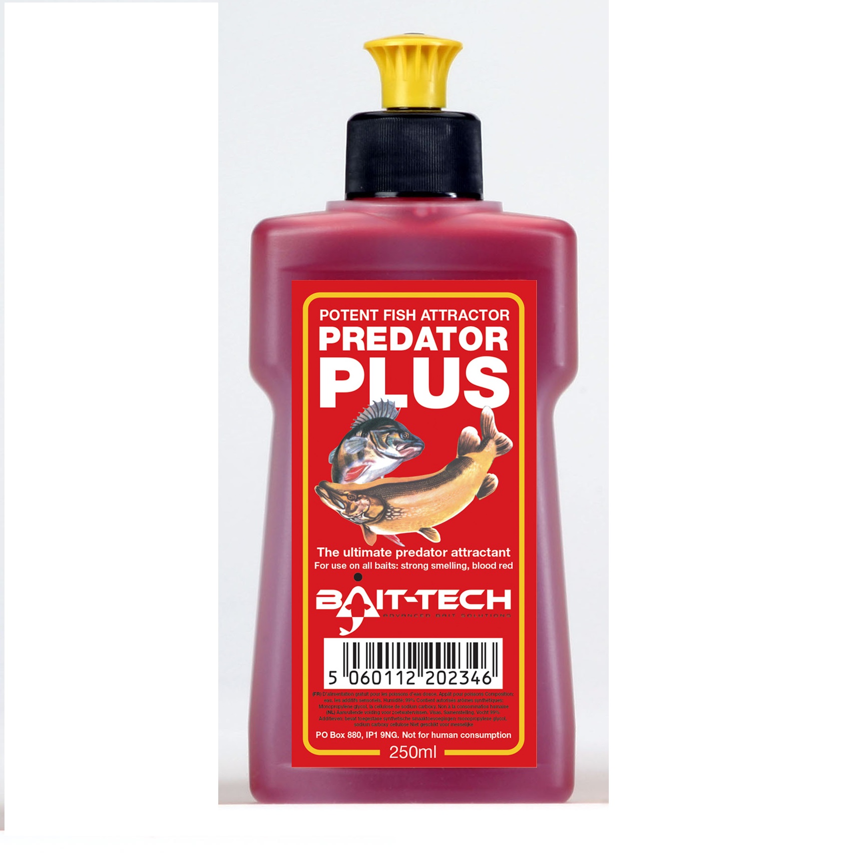 Bait-Tech tekutý posilovač Liquid Predator Plus 250 ml