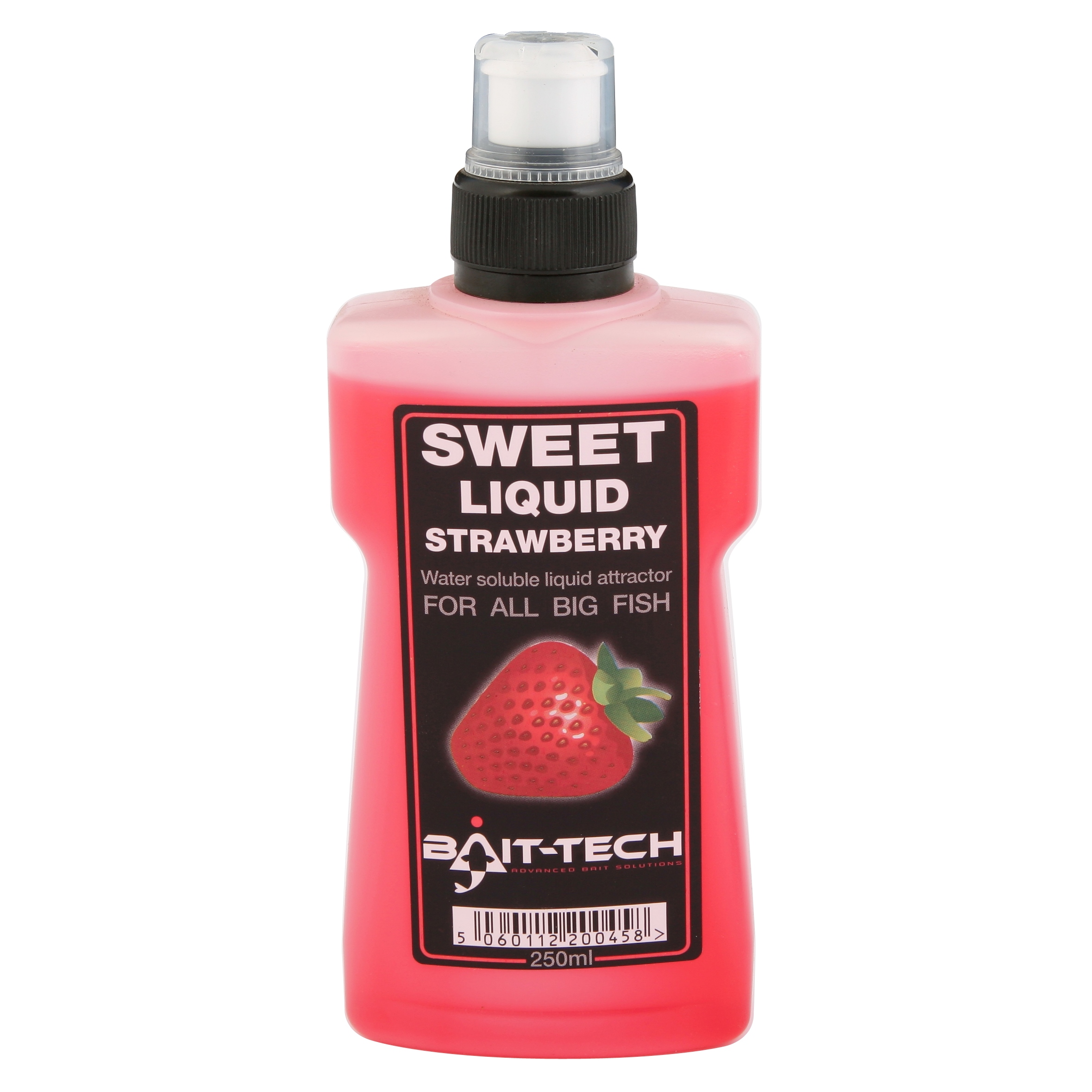 Fotografie Bait-Tech tekutý posilovač Strawberry 250 ml