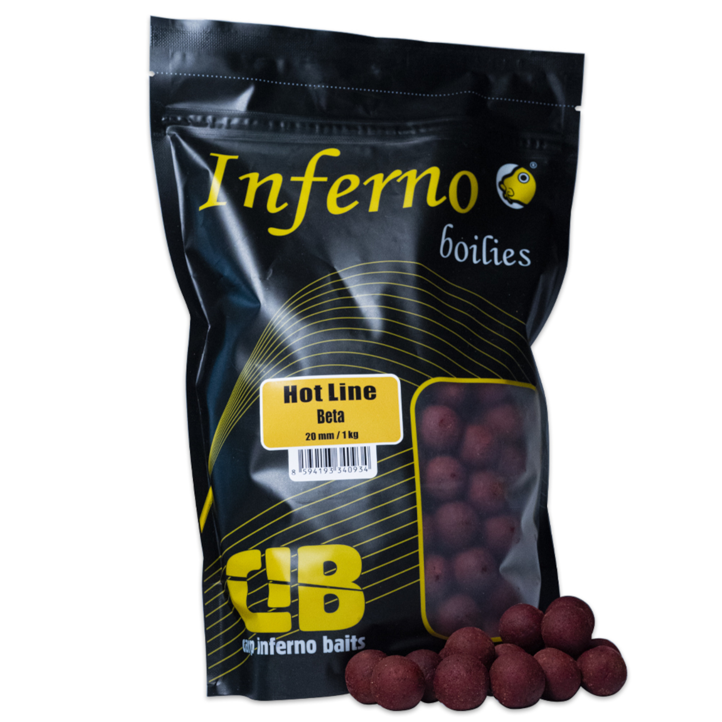 Carp Inferno Carp Inferno Boilies Hot Line - Beta|20 mm 3 kg