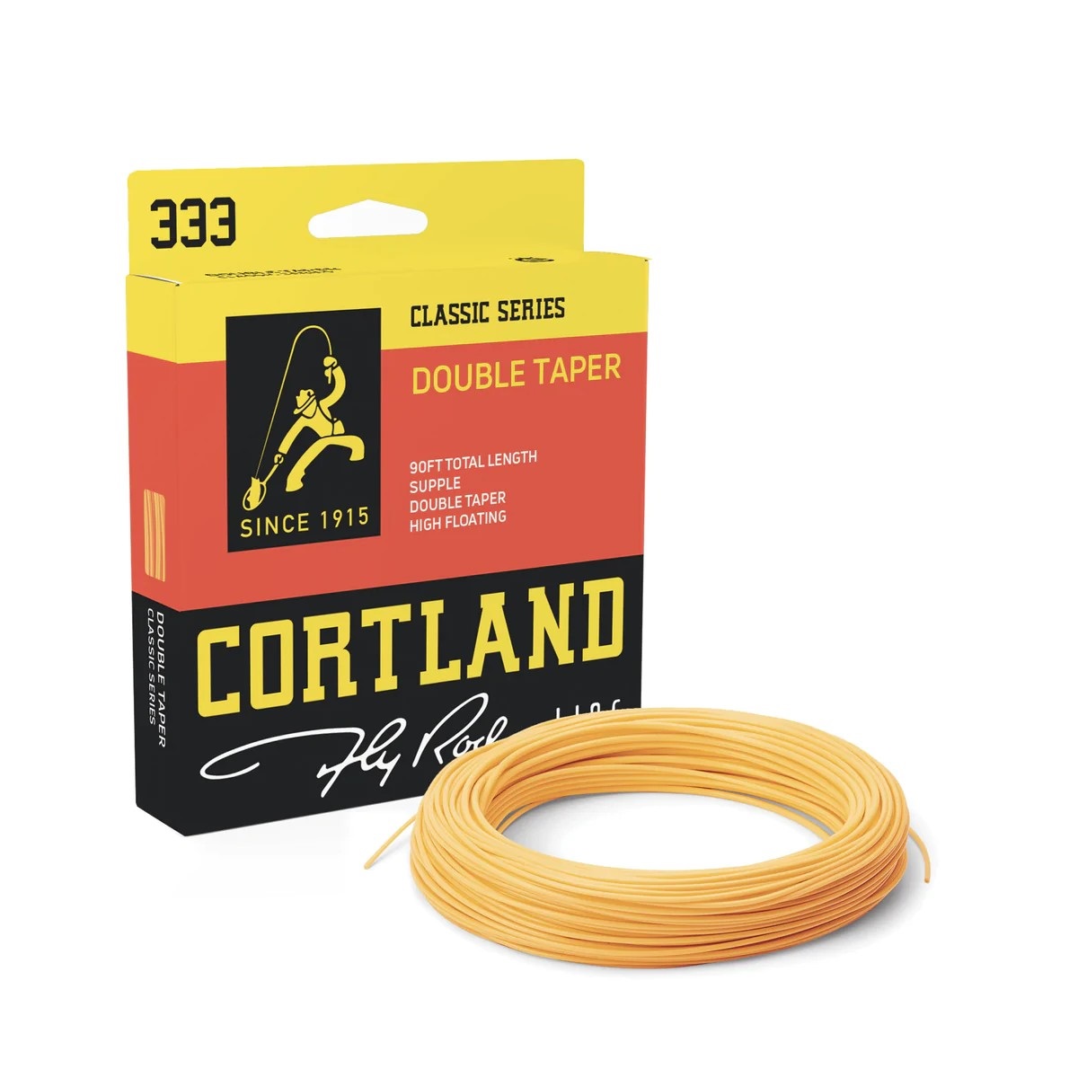 Cortland Cortland muškařská šnůra 333 Classic Floating Double Mango Orange