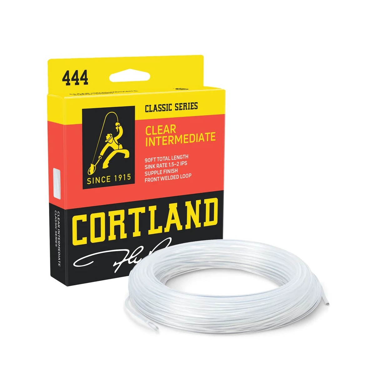 Cortland Cortland muškařská šnůra 444 Classic Intermediate Clear Fresh/Salt|WF5I 90ft
