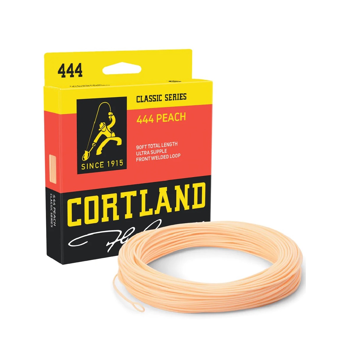 Cortland Cortland muškařská šnůra 444 Classic Peach Fresh