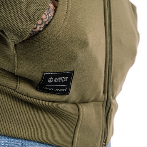Mikina Gardner Sherpa Zipped Hoody