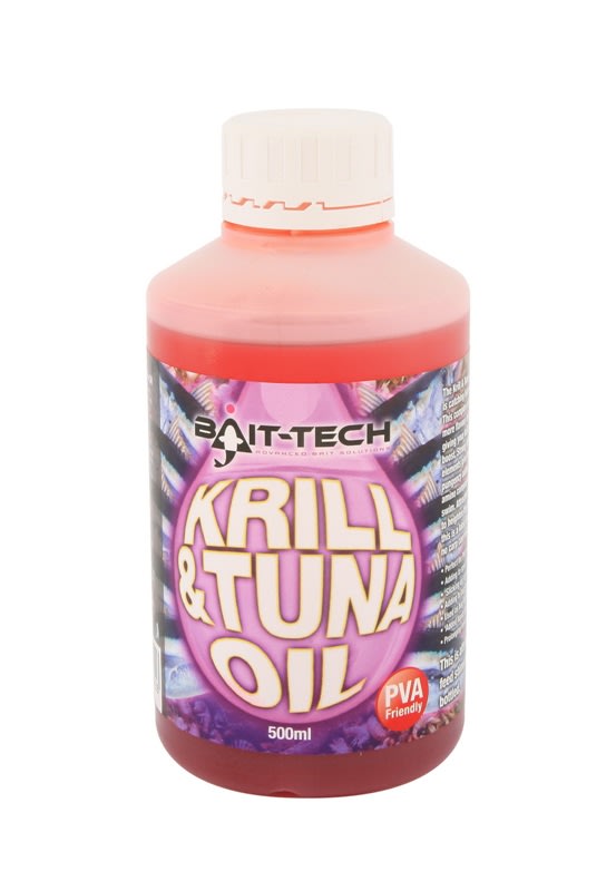 Bait-Tech Tekutý olej Krill & Tuna Oil 500ml