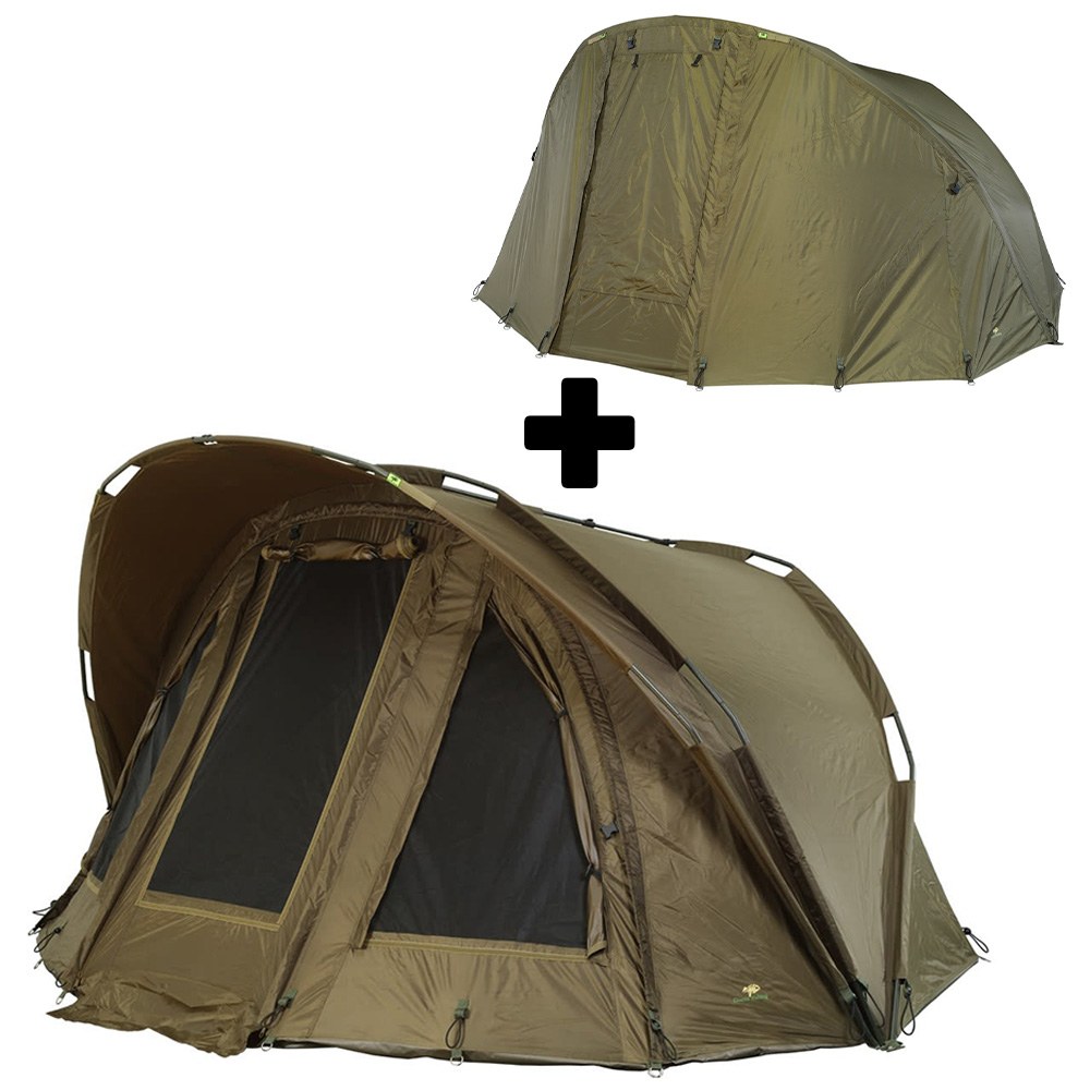 Giants fishing Giants fishing Bivak Gaube Bivvy 2 Man + Druhý plášť Gaube 2 Man Overwrap