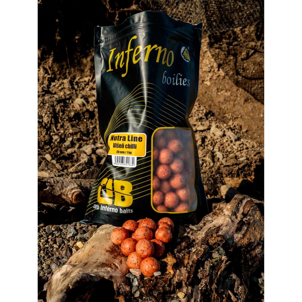 Carp Inferno Boilies Nutra Line - Višeň Chilli