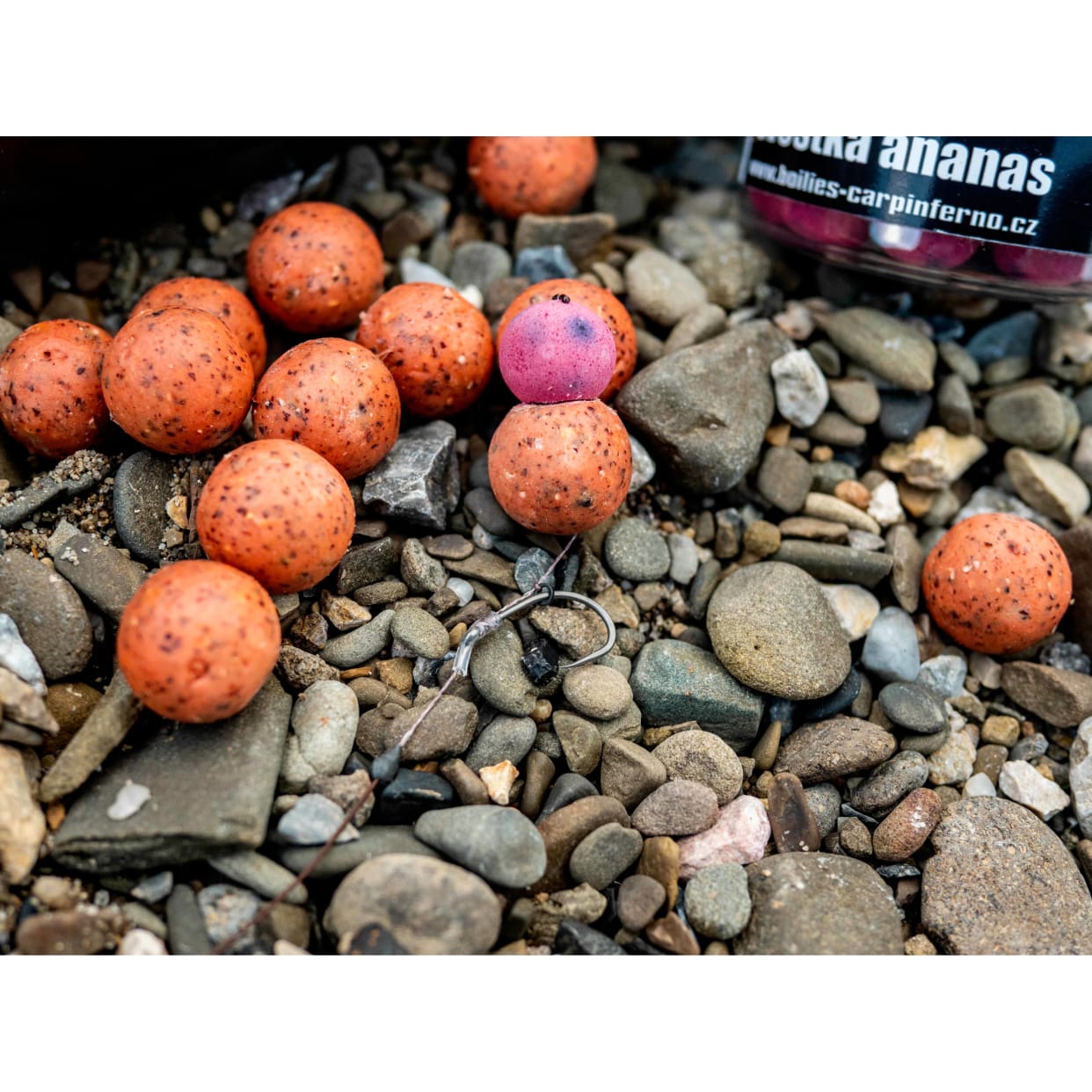Carp Inferno Boilies Nutra Line - Višeň Chilli