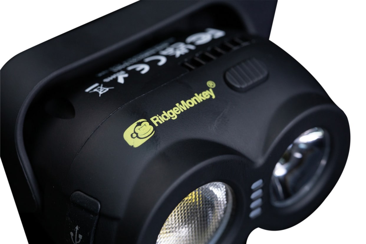 RidgeMonkey dobíjecí čelovka VRH150X USB Rechargeable Headtorch
