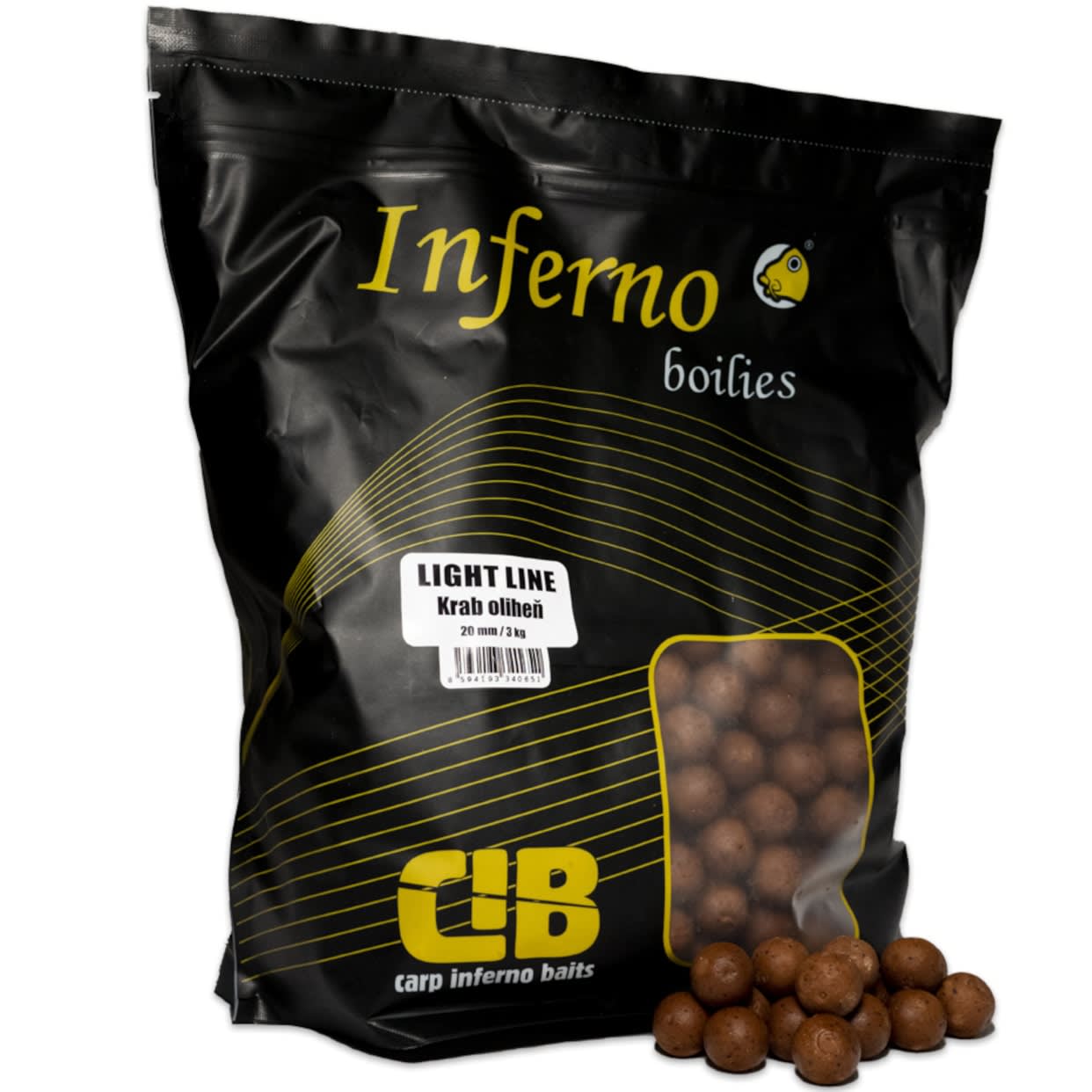 Carp Inferno Boilies Light Line 20 mm 3 kg