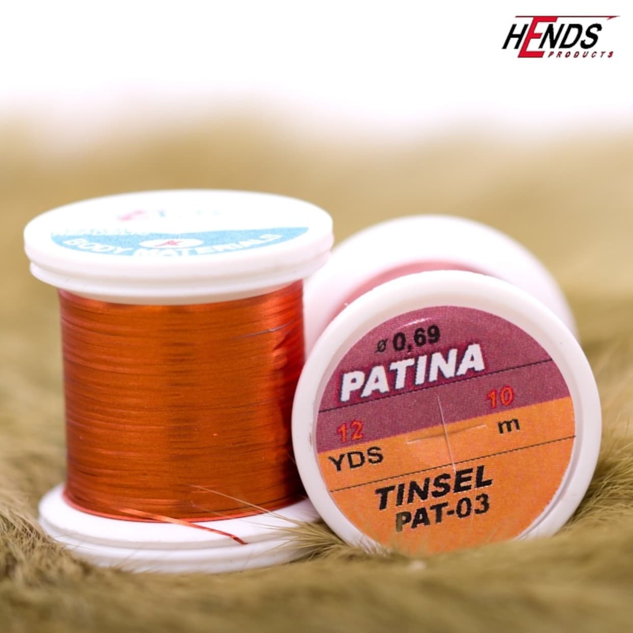 Hends Lametka Patina tinsel - Měděná