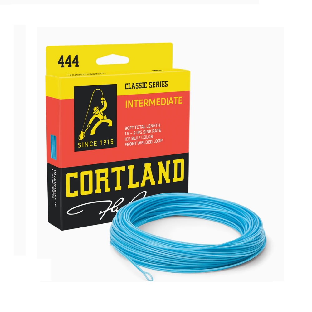 Cortland Cortland muškařská šnůra 444 Classic Intermediate Ice Blue Fresh/Salt|WF7I 90ft