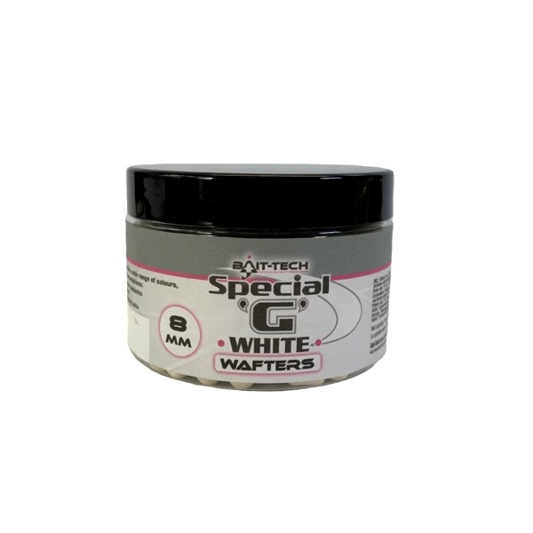 Bait-Tech Wafters Special G White Dumbells 8mm (100ml)