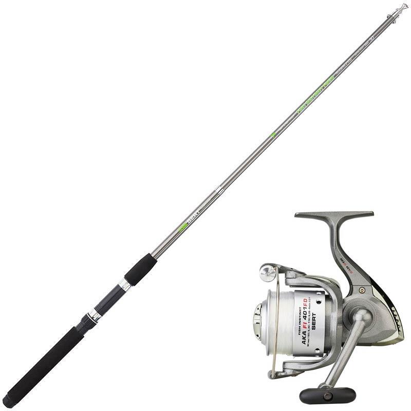 Sert teleskopický prut s navijákem Instinct X FW20 TeleSpin 270-6 (40/80g) +Aka 