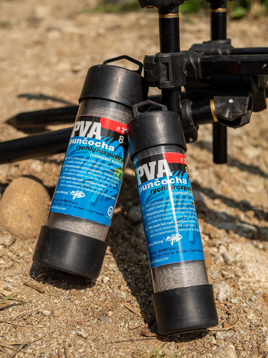 Giants fishing PVA punčocha + pěchovač Compact System Fast Melt 25mm/8m