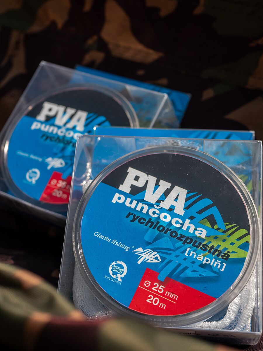 Giants fishing PVA náhradní punčocha Mesh Fast Melt Refill 25mm/20m