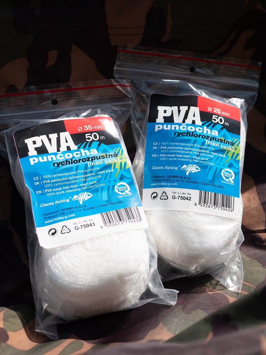 Giants fishing PVA náhradní punčocha Mesh Fast Melt Refill 25mm/50m ( maxi pack )