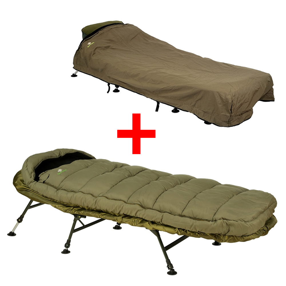 Fotografie Giants fishing Spací pytel 5 Season LXR Sleeping Bag + Přehoz Exclusive Bedchair Cover ZDARMA!