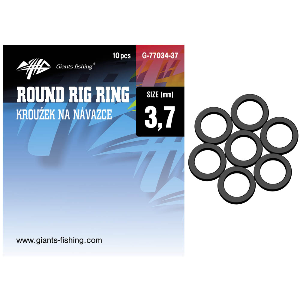 Fotografie Giants fishing Kroužek Round Rig Ring 10ks - 4.4mm