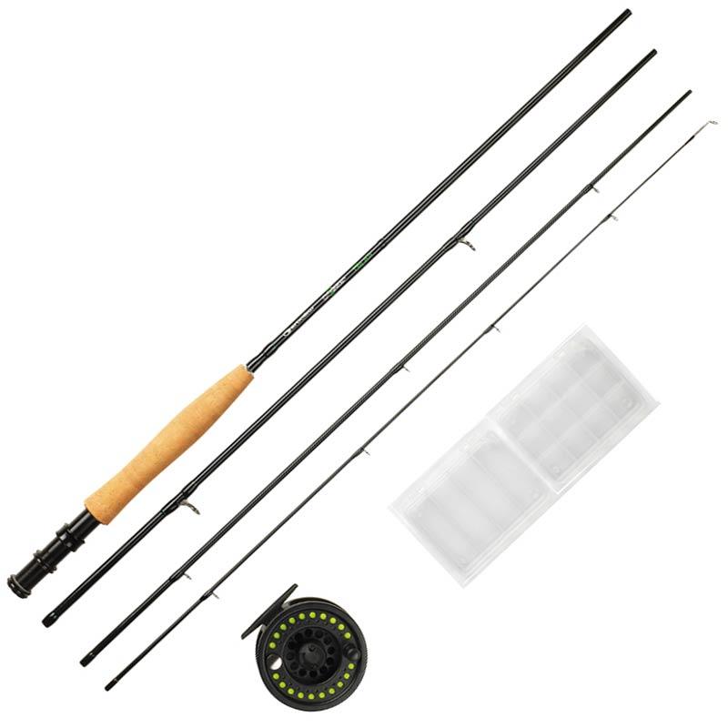 Garbolino muškařský set Combo Complete FlyCaster 86 4/5 + naviják + šnůra + doplňky