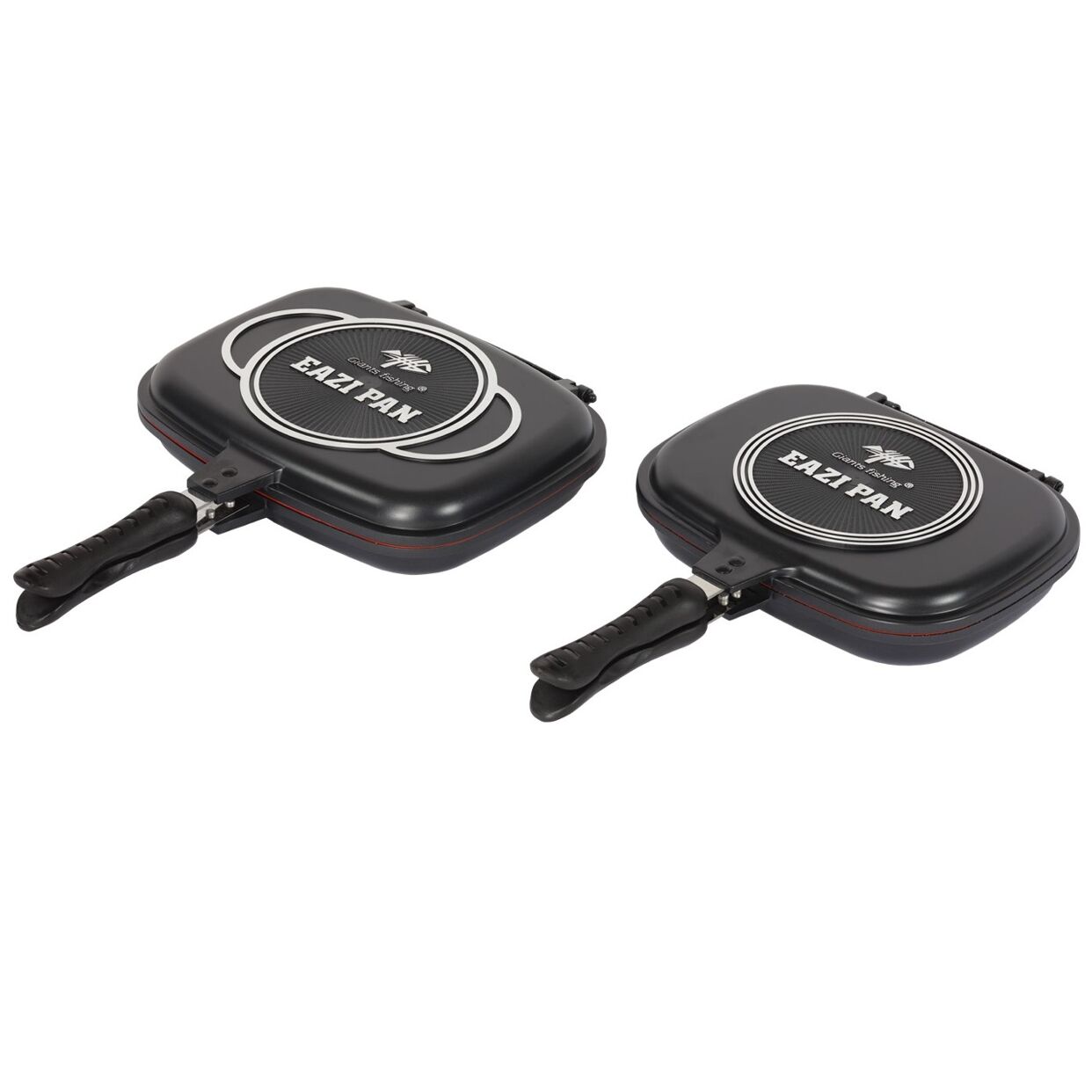 Giants fishing Akční set Pánev na vaření Eazi Medium + 2x Talíř Plate Black Large!