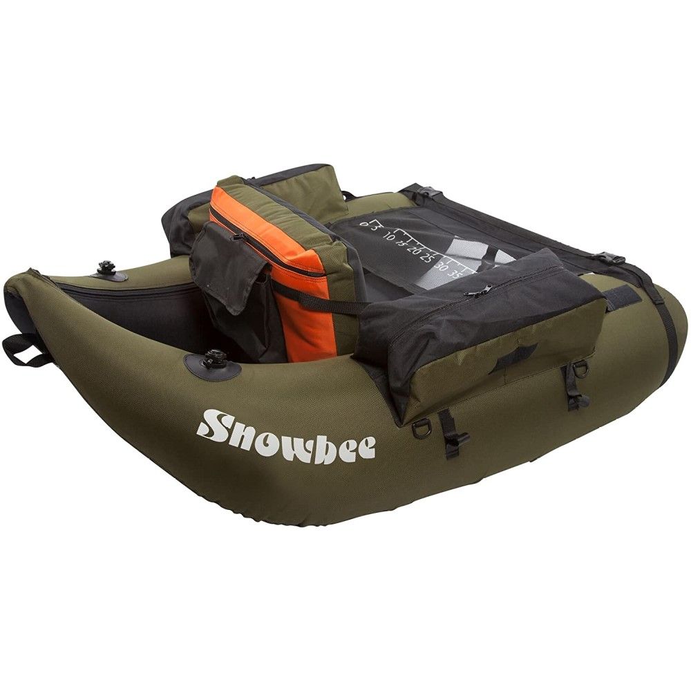 Snowbee Snowbee Belly Boat Classic Float Tube Kit Olive Green/Black