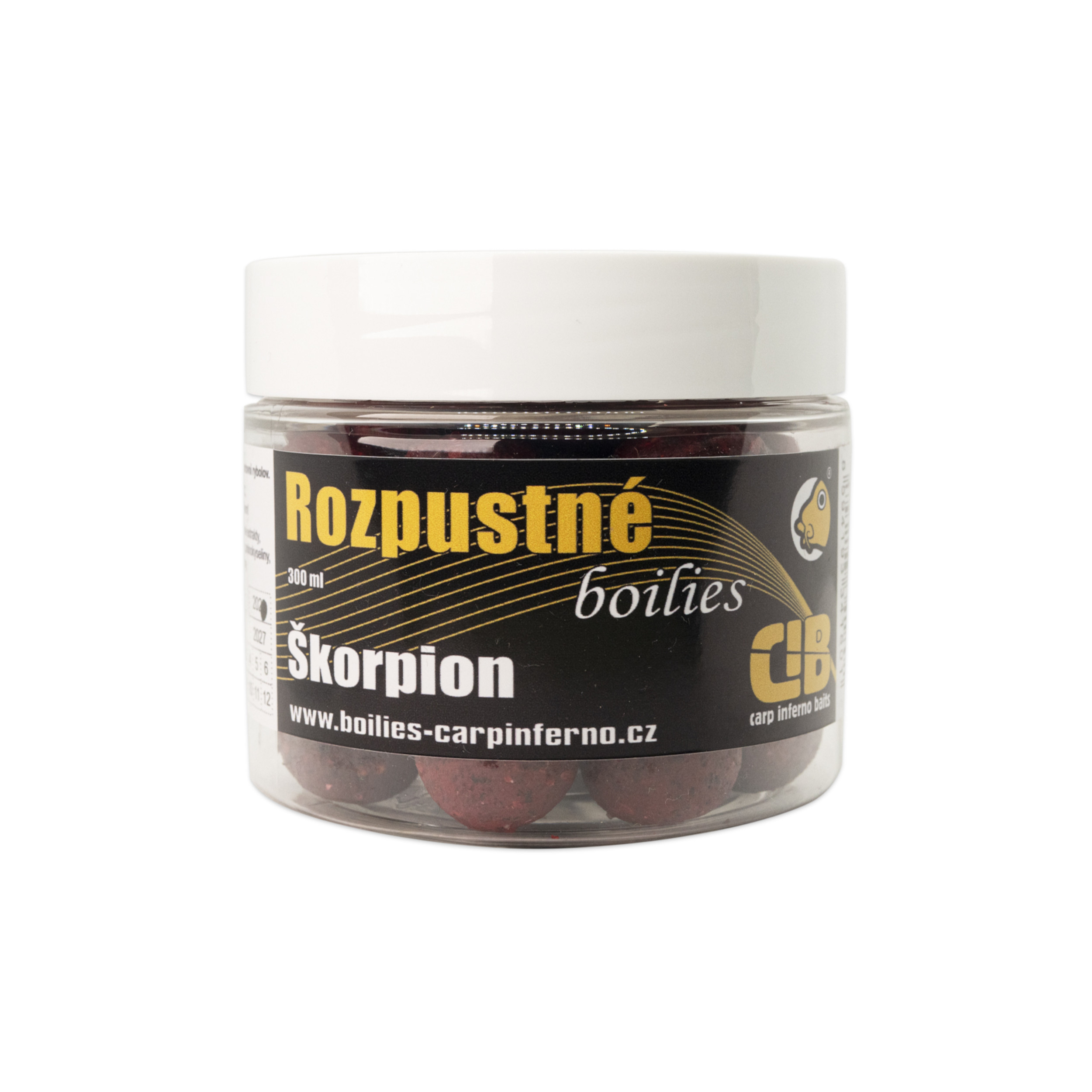 Carp Inferno Rozpustné Boilies Hot Line Škorpion