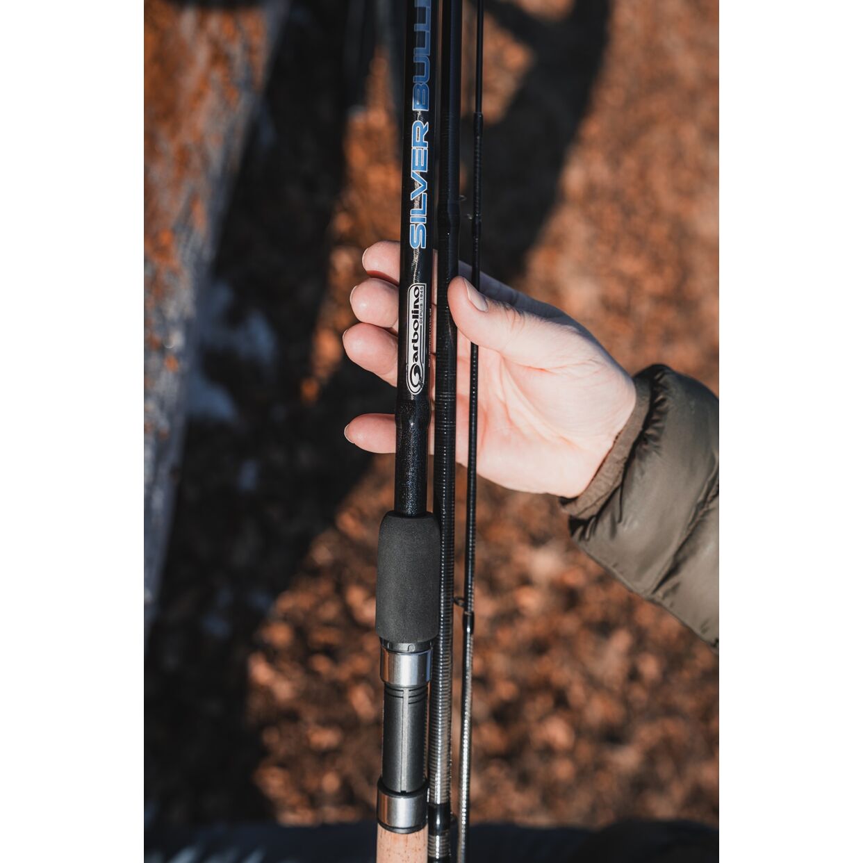 Garbolino prut Silver Bullet Slim Feeder 3S 3,30 m, 25-75 g, 3-díl