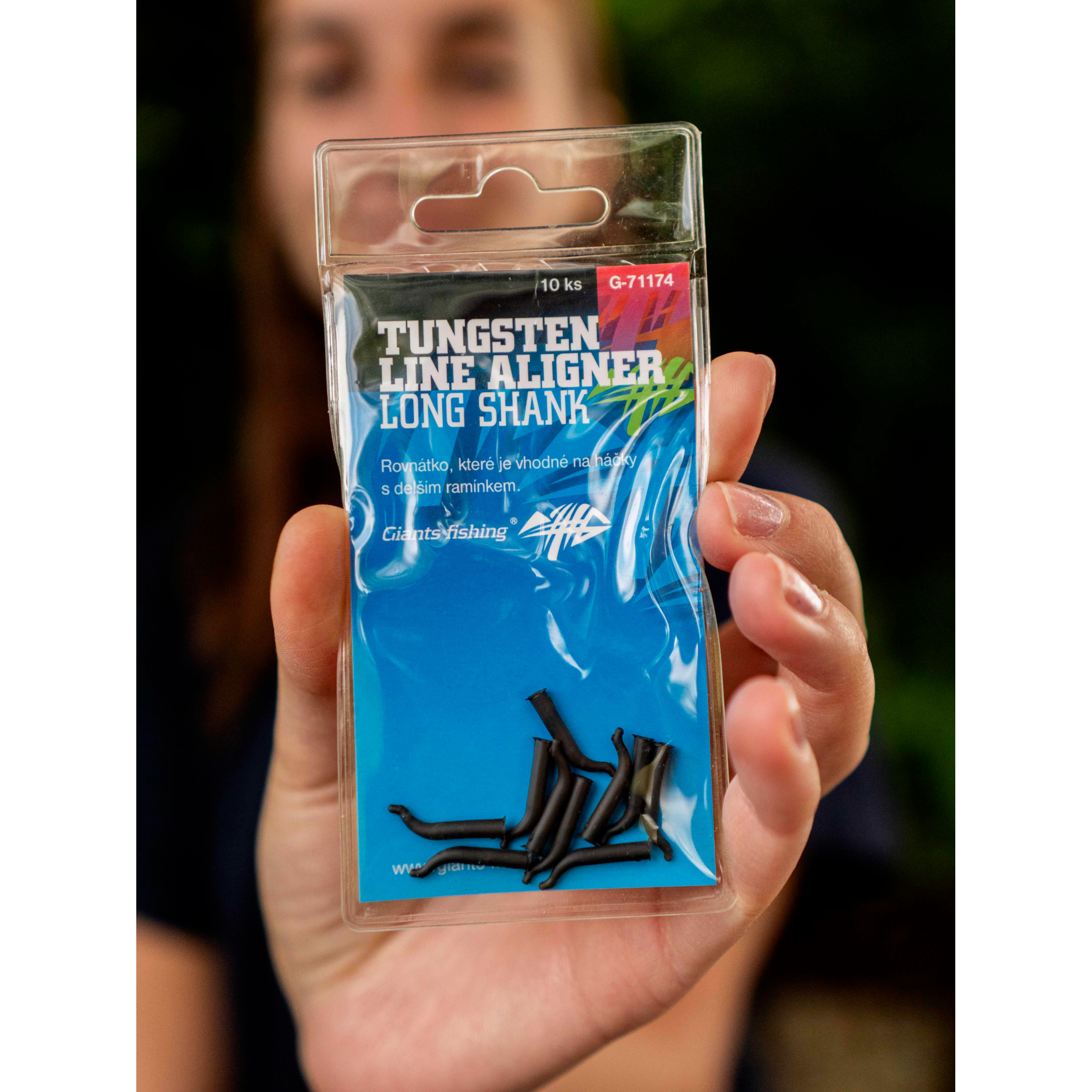Giants fishing Rovnátka na háček Tungsten Line Aligner Long Shank size 6-12/10ks