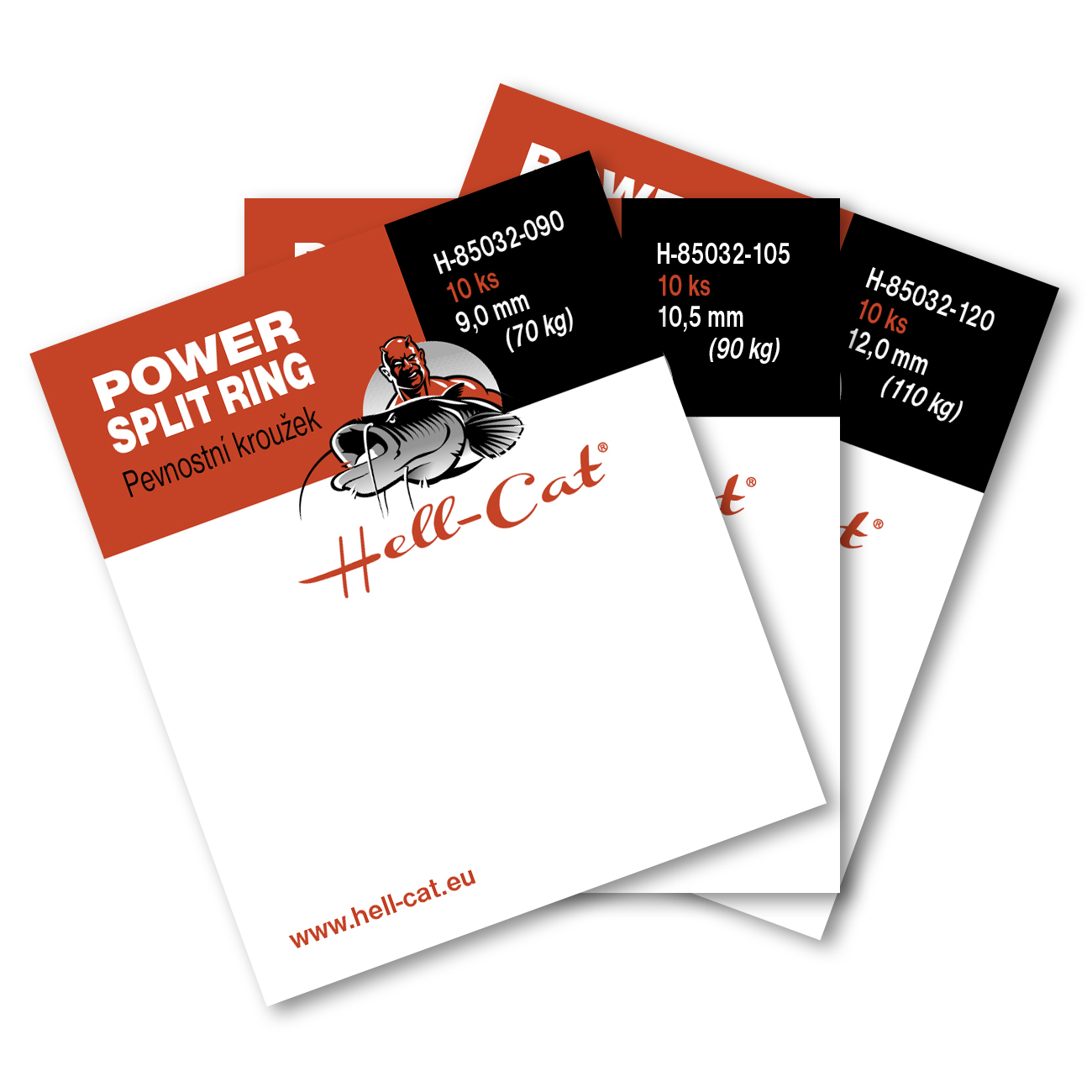 Hell-Cat Pevnostní kroužek Power Split Ring 10ks