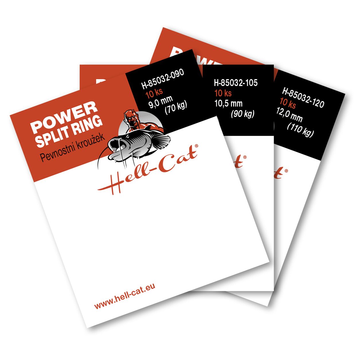 Hell-Cat Pevnostní kroužek Power Split Ring 10ks