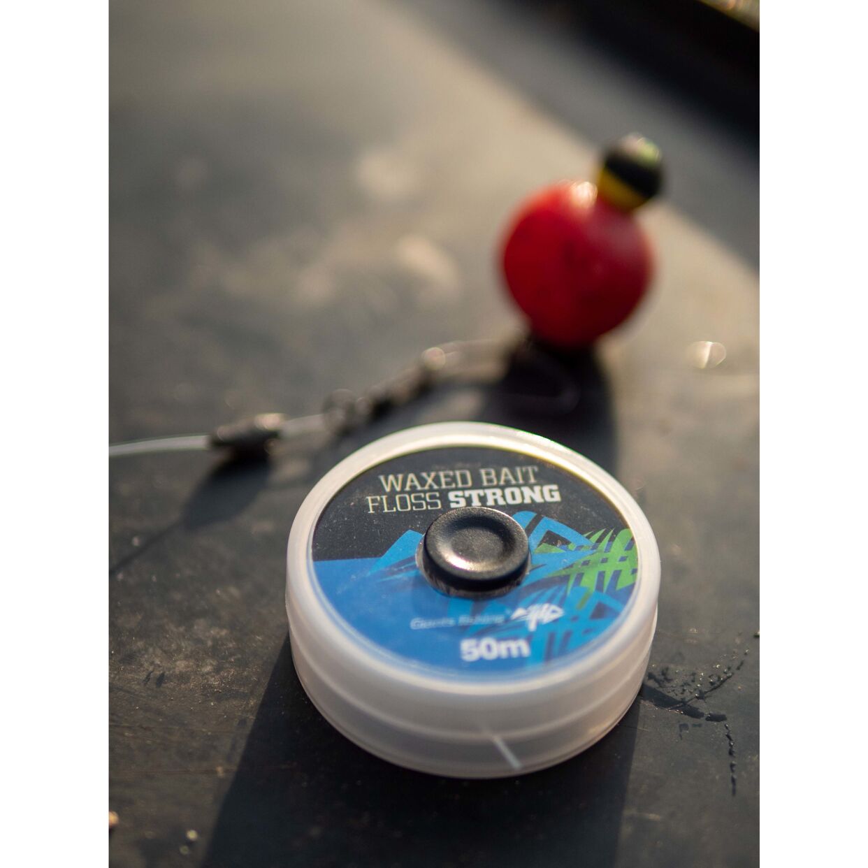 Giants fishing Šňůrka Waxed Bait Floss Strong 50m
