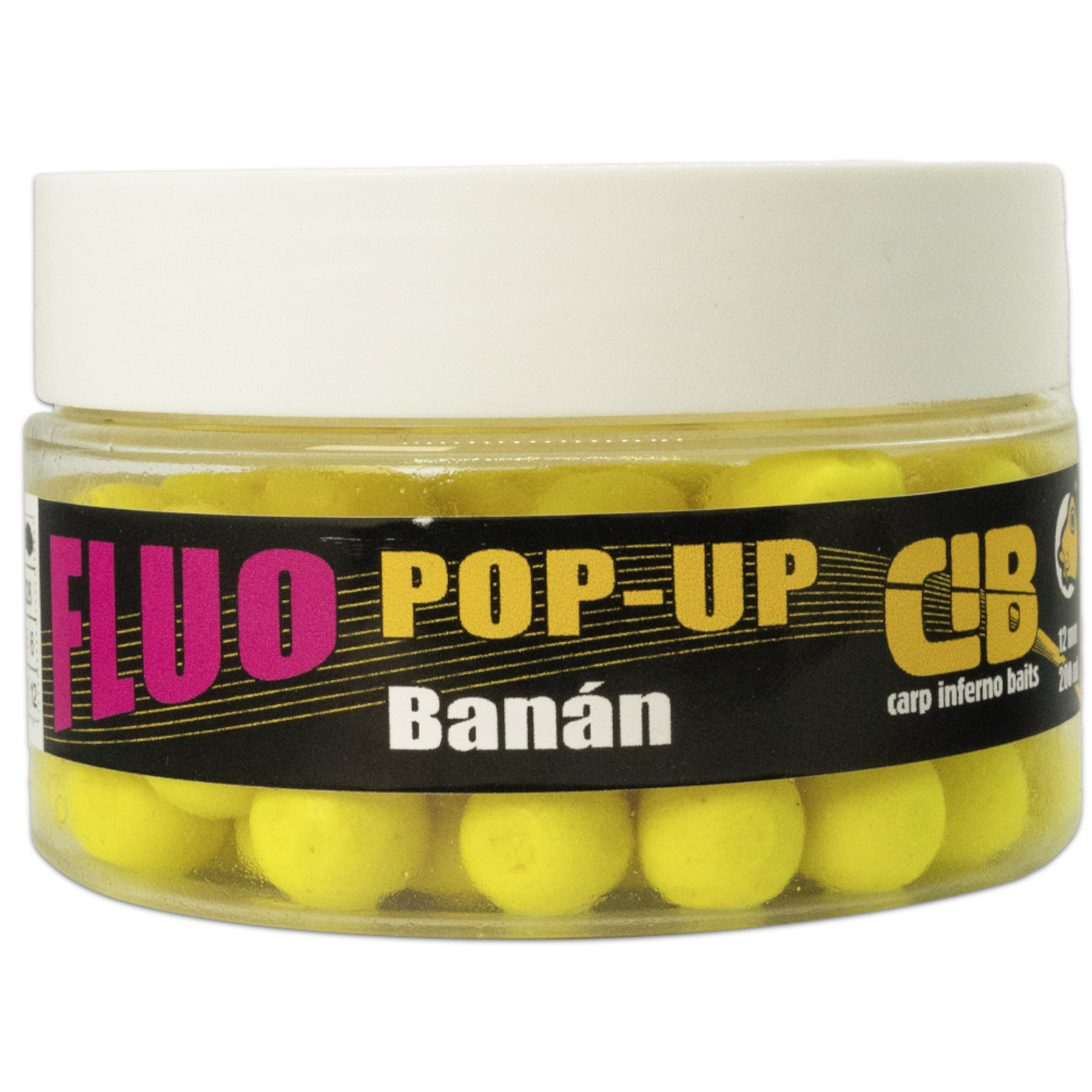 Carp Inferno Pop - up Boilies Fluo 12 mm 200 ml