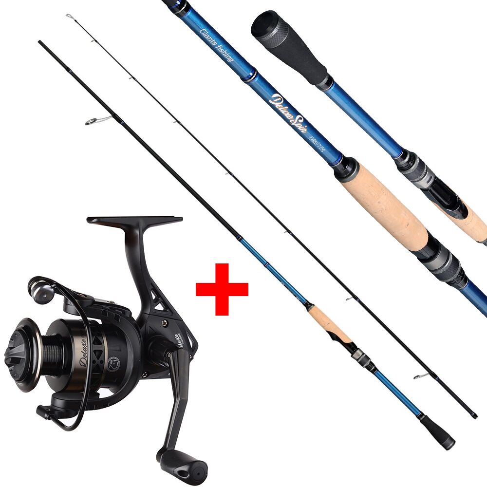 Giants fishing Prut Deluxe Spin 2,55m 7-25g + Naviják Deluxe FD 3000