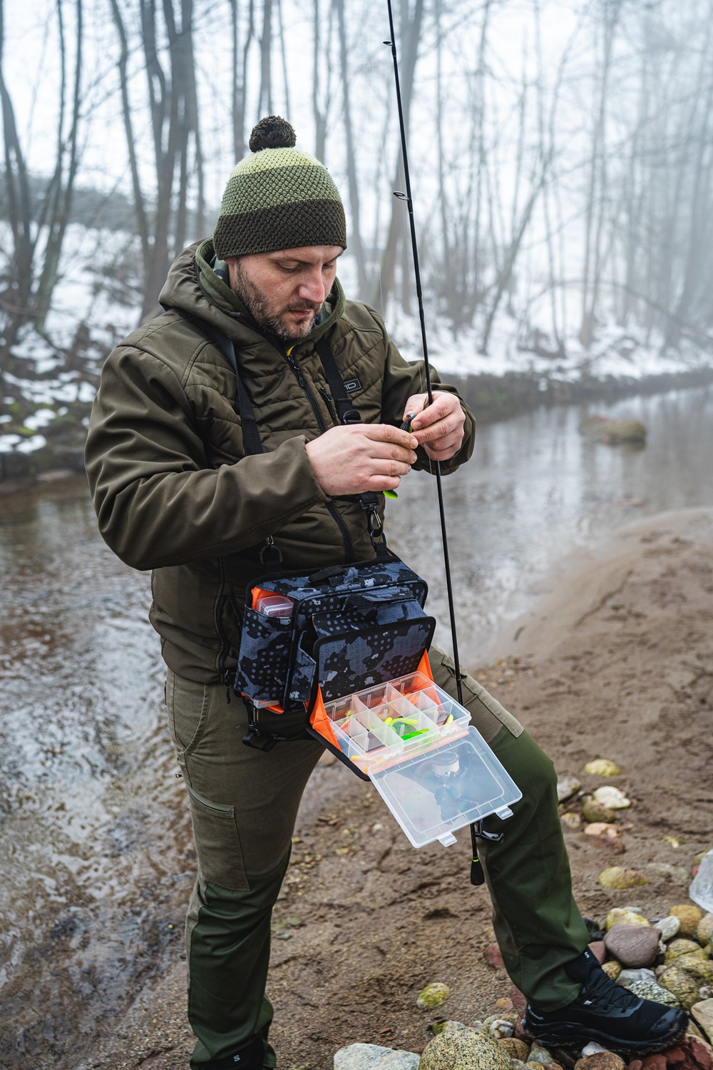 Giants fishing Vláčecí ledvinka Spinning Waist/Leg Bag