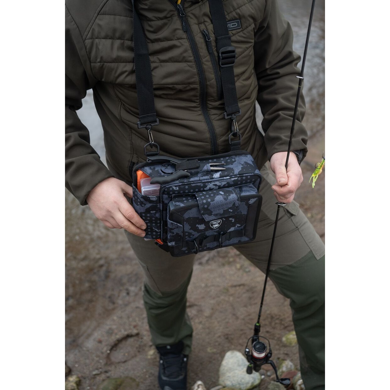 GIANTS FISHING Vláčecí ledvinka Spinning Waist/Leg Bag
