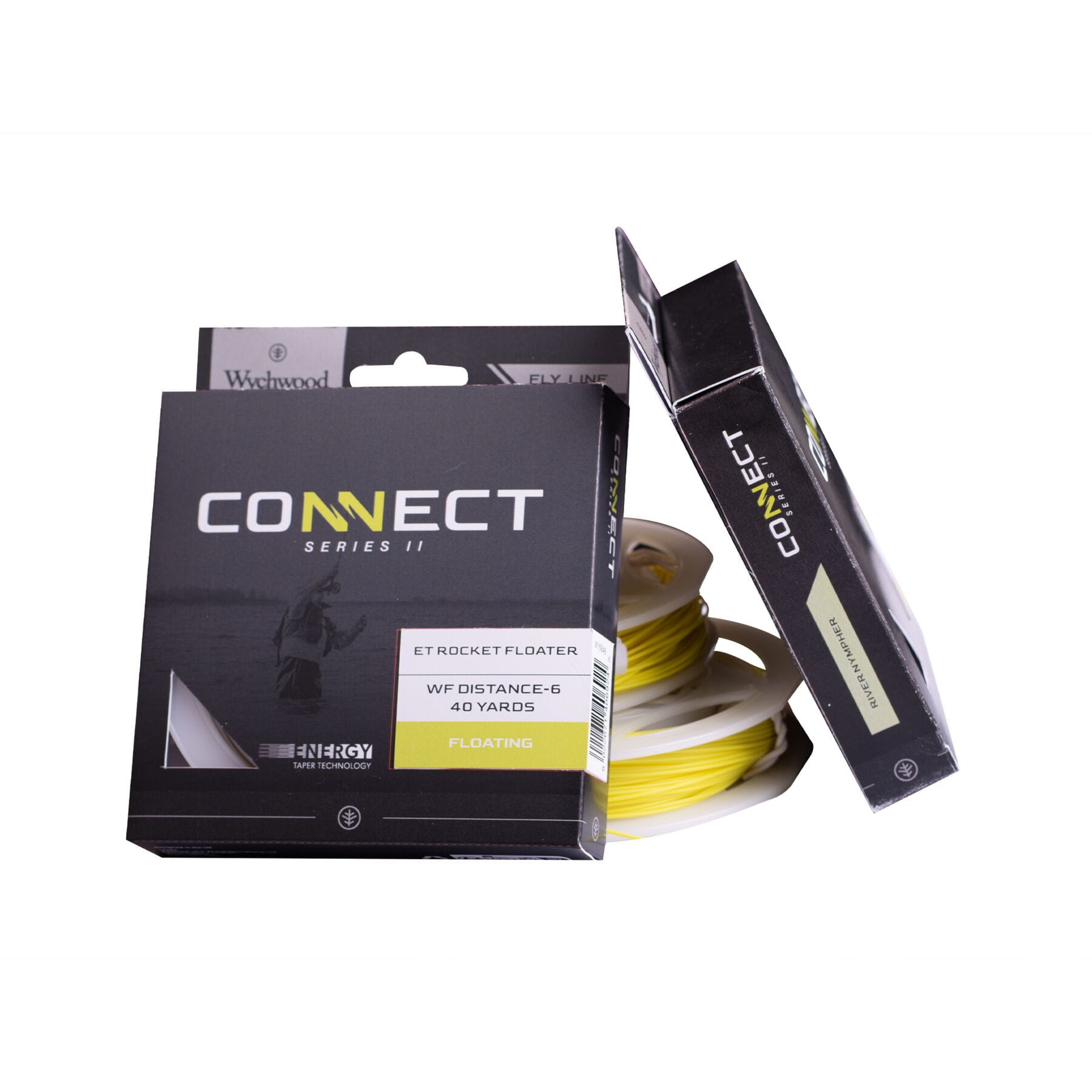 Wychwood muškařská šnůra Connect Series 2 Et Ghost Intermediate WF#6, 40 yards