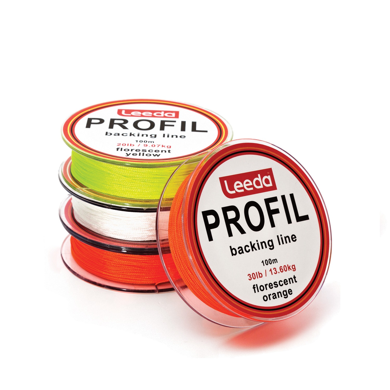 Leeda Leeda Profil Backing Line 20lb, 100m Orange