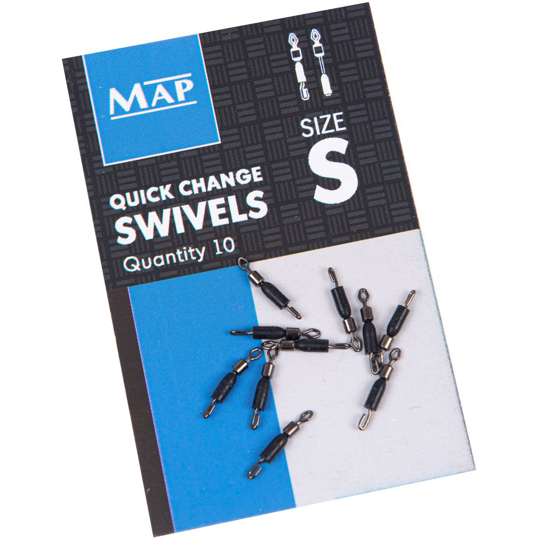 MAP obratlík Quick Change Swivel Small 10ks