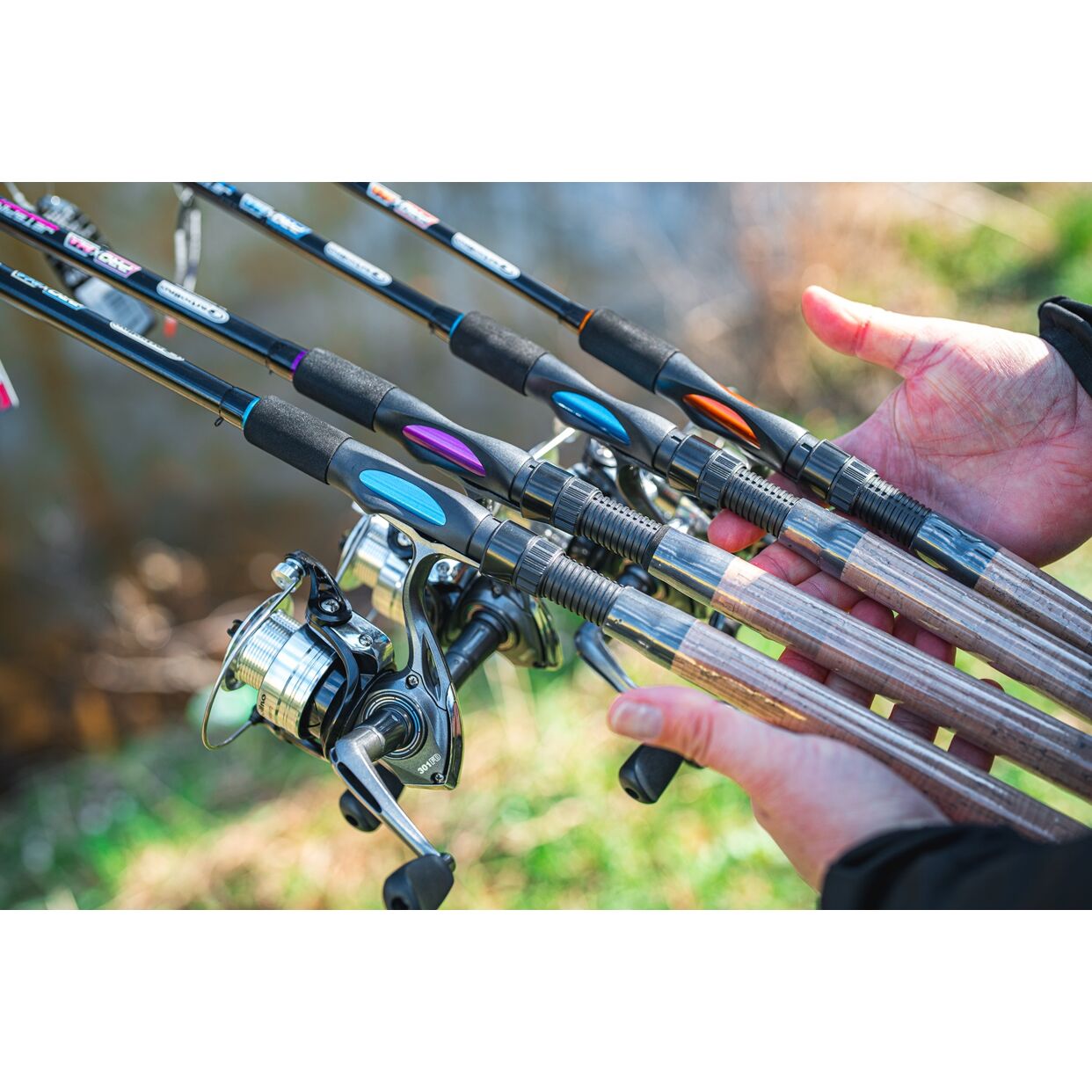 Garbolino prut Proxima JetSpin L 1,80m, 3-15g + naviják Strike 301 FD