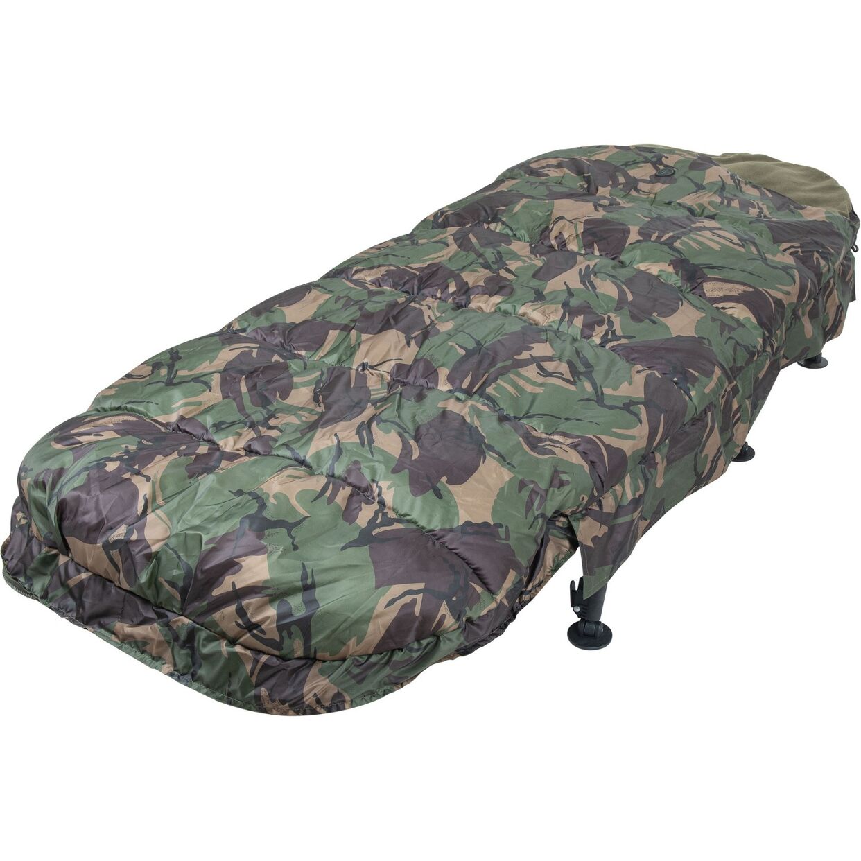 Wychwood Lehátko + spací pytel Riot Tactical Compact 6 Leg Sleep System