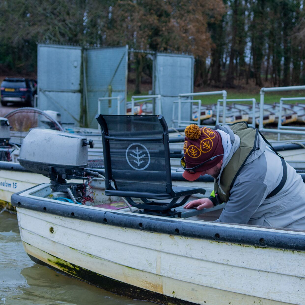 Wychwood skládací sedačka na člun Boat Seat