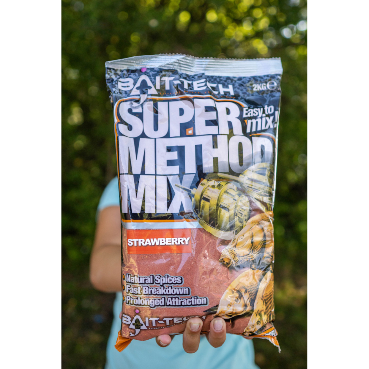 Bait-Tech krmítková směs Super Method Mix Strawberry 2 kg