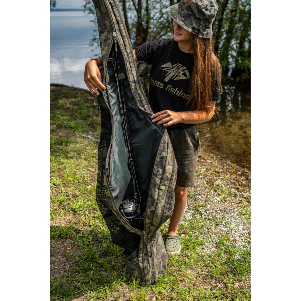 GIANTS FISHING Pouzdro na pruty Rod Holdall Luxury 2 Rod 9ft (150cm)