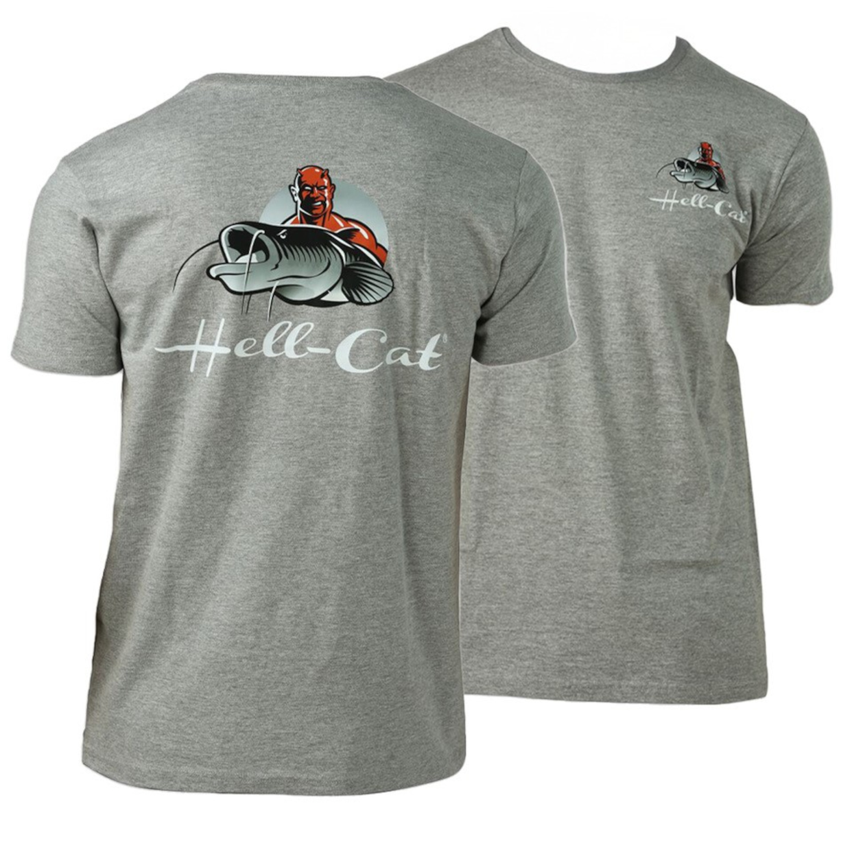 Tričko Hell-Cat Style šedé