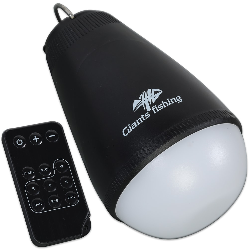 Giants fishing Akční set - Pouzdro na elektroniku Medium + Světlo Camping Lamp LED Multicolour