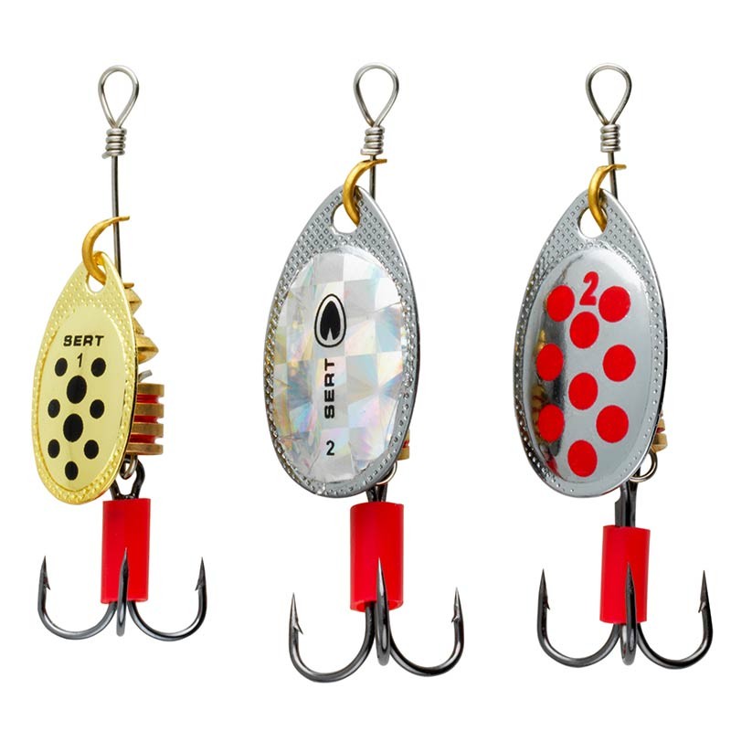 Sert sada rotačních třpytek Tournantes Spoony Special Perche, 3ks