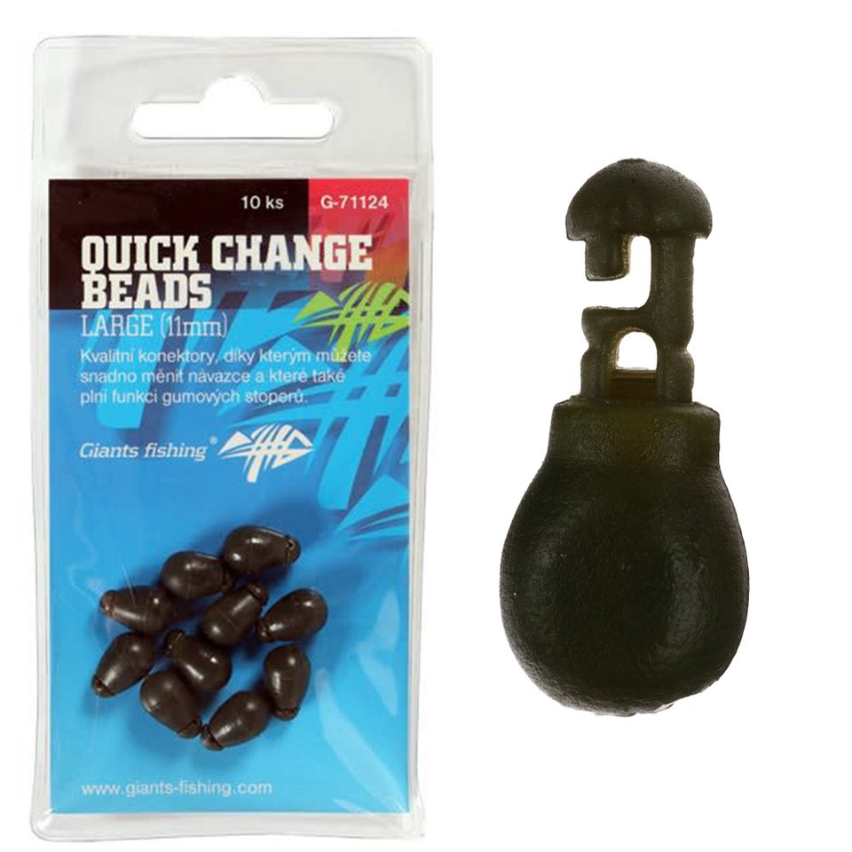 Giants fishing Zarážky Quick Change Beads Small 9mm, 10ks