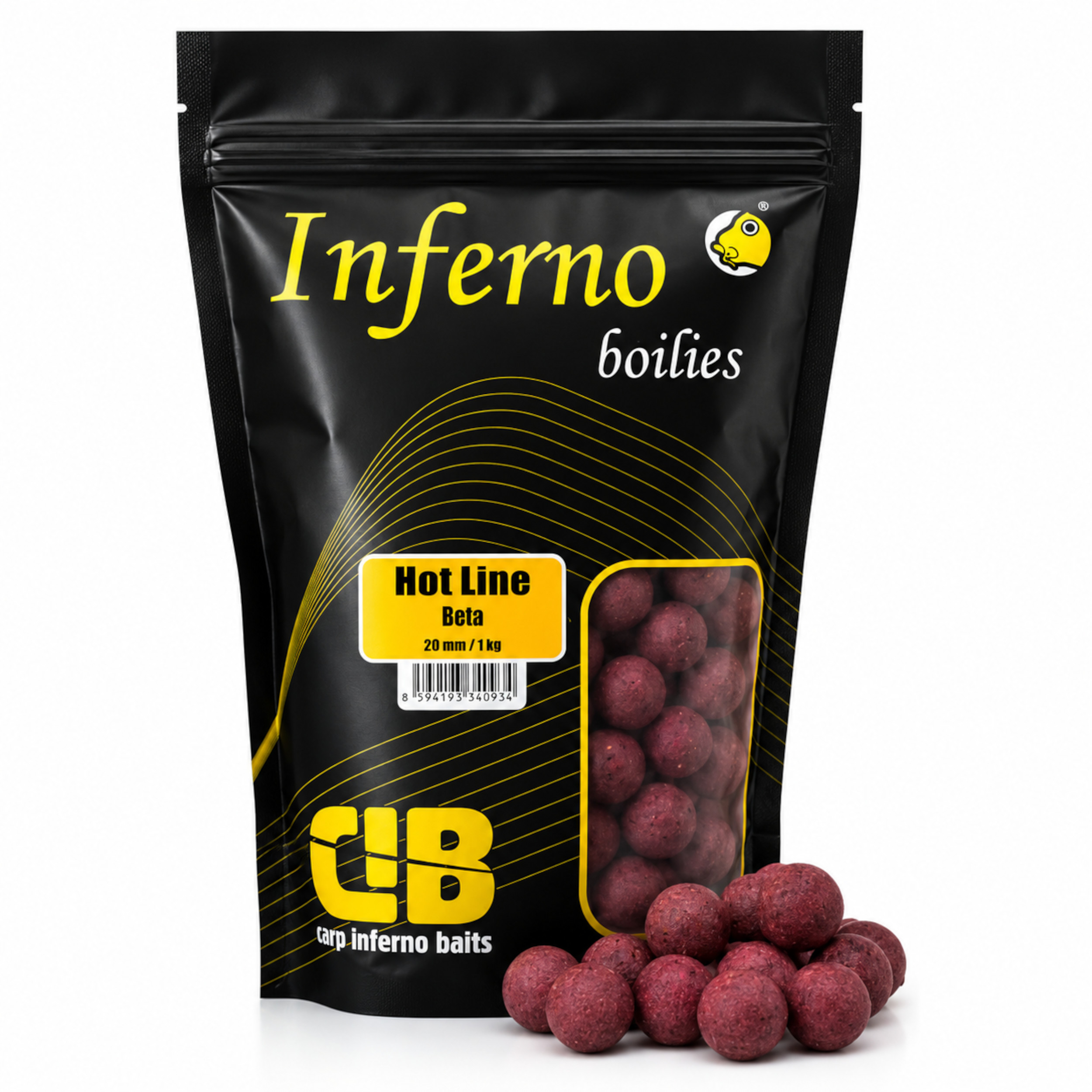 Carp Inferno Carp Inferno Boilies Hot Line - Beta|20 mm 3 kg